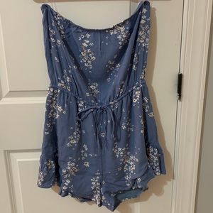 LA Hearts flowey romper